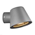 Nordlux Aleria Wandleuchte Metall Grau | IP44 - Geeignet für GU10