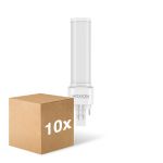 Mehrfachpackung 10x Noxion Lucent PL-C LED 3.6W - 830 Warmweiß | 2-Pins - Ersatz Für 10W