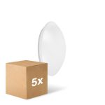 Mehrfachpackung 5x Ledvance Surface Rund 250 Weiß 13W 960lm - 840 Kaltweiß | IP44