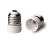 Adapter für Lampenhalterung E27 => E14 Weiß