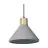 Ledvance Decor Beton/Stahl/Holz Pendelleuchte 220 Dunkel Grau | Geeignet für E27
