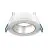 Noxion LED-Spot Ares Tief ring Weiß - mit Innenring Silber | Ausschnitt 68mm - incl. GU10 Fitting
