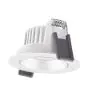 Ledvance LED-Spot Adjust Aluminium Weiß 8W 720lm 36D - 940 Kaltweiß | Ausschnitt 68mm - IP20 - Höchste Farbwiedergabe - Dimmbar