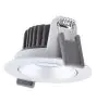 Ledvance LED-Spot Adjust Aluminium Silber 8W 680lm 36D - 930 Warmweiß | Ausschnitt 68mm - IP20 - Höchste Farbwiedergabe - Dimmbar
